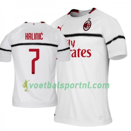 AC Milan Nikola Kalinic 7 Uit Shirt 2018-19